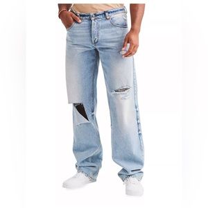 Seroya Kyle Baggy straight leg jeans.